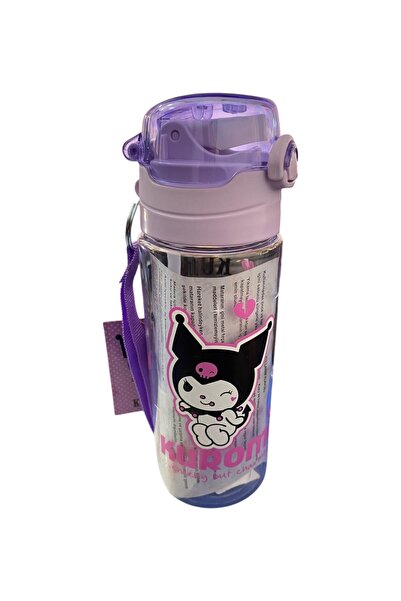 Artlantis Kuromi Matara 500 ml Lila Renk 1 Adet Lisanslı Suluk Okul Matarası ...