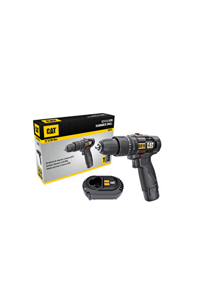 Caterpillar مثقاب CAT DX15 الاحترافي القابل لإعادة الشحن ببطارية ليثيوم أيون ...