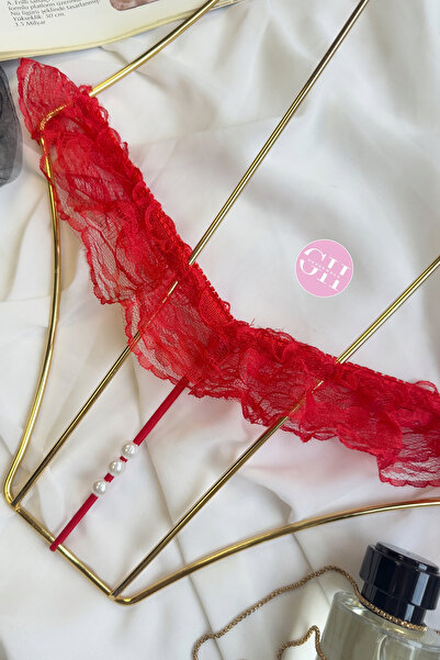 G&H UNDERWEAR Прашки с перлени нишки