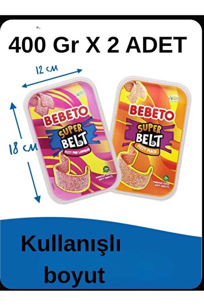 BEBETO SUPER BELTZ 2 Lİ PAKET 400gr X 2 ADET
