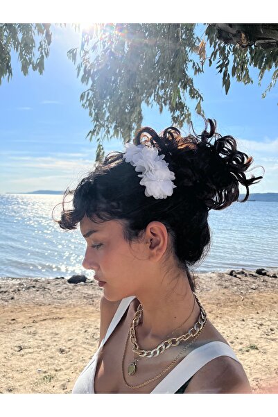 VENÜS MODA by Pınar مشبك شعر للعروس، مشبك زفاف، 2 قطعة، مشبك شعر مزين باللؤلؤ...