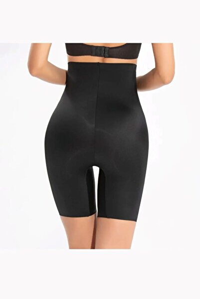 BELLİZZİ Women's Laser Cut Silicone Shorts Corset 1007