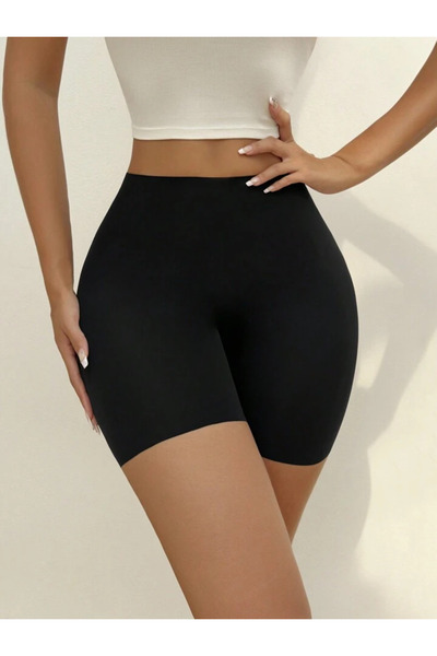 BELLİZZİ Women's Laser Cut Silicone Shorts Corset 1007