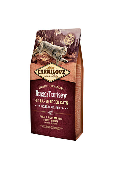 Carnilove Adult Cat Large Breed Duck & Turkey 2kg