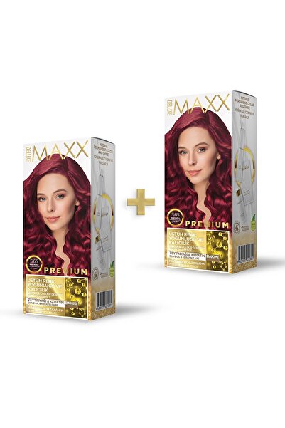 MAXX DELUXE 2'li Premium Yarı Kit Set Boya 5.65 Nar Kızılı