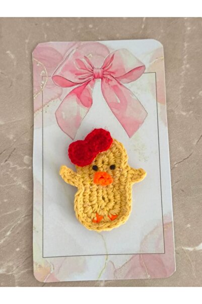 Momsada Civciv Çıtçıt Bebek Klipsi Saçsız Bebek Tokası Yenidoğan Tokası