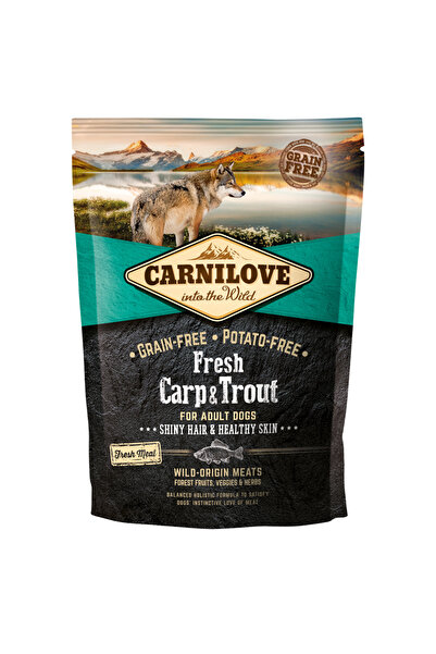 Carnilove Balıklı Tahılsız Yetişkin Köpek Kuru Maması (parlak Tüyler & Sağlık...
