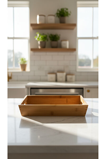 Dia Bamboo Serving & Presentation Tray - 100% Natural