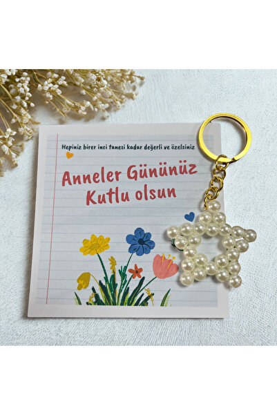 HEN GSM 15 bucăți breloc cu stea de perle pentru nuntă, cadou de ziua mamei