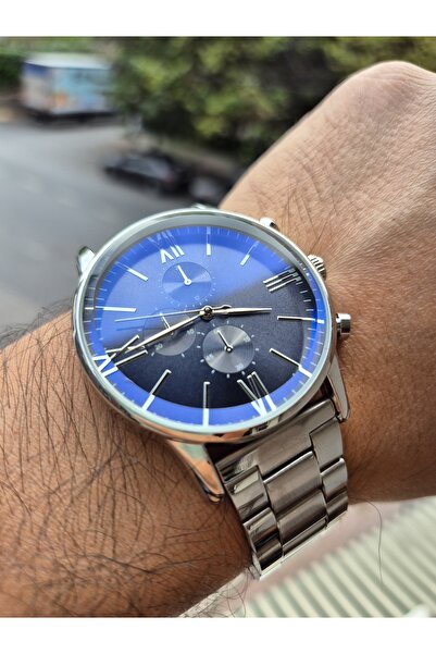 Spectrum Bay Kol Saati Silver Color Metal Cord