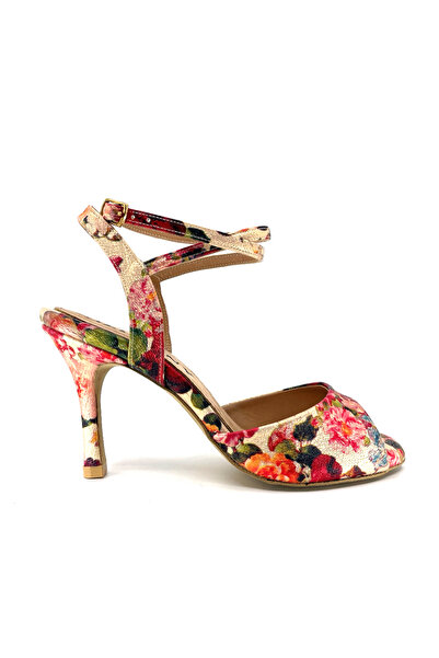 GELTONY SHOES 𝐅𝐋𝐎𝐑𝐀𝐍𝐀 | 𝐆𝐄𝐋𝐓𝐎𝐍𝐘® El Yapımı Deri Çiçek Desenli Topuklu Ayakkabı Tango Düğün Özel Gün
