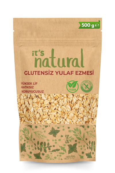 it's Natural Glutensiz Yulaf Ezmesi 500 G
