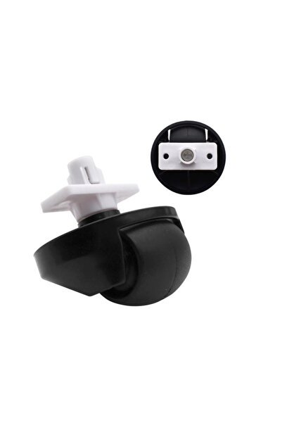 Roborock S ve Q Serisi Uyumlu Ön Tekerlek Siyah- Yedek Parça