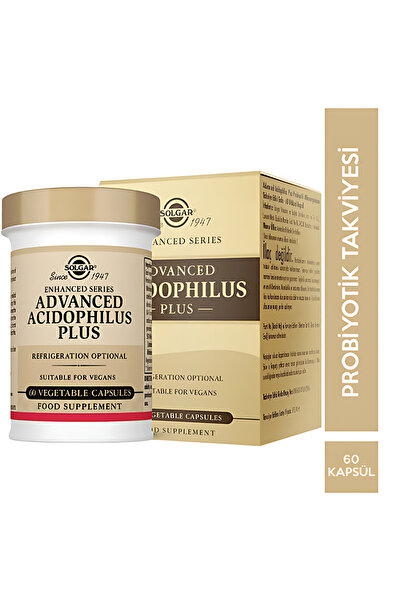 Solgar Advanced Acidophilus Plus 60 Kapsül