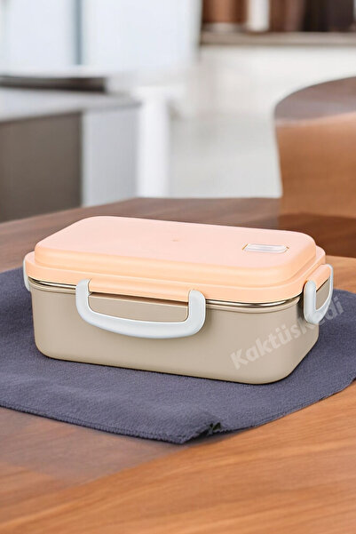 KaktüsKedi Aurora Paslanmaz Çelik Sızdırmaz Yemek Kabı - Çocuk Beslenme Kabı ...