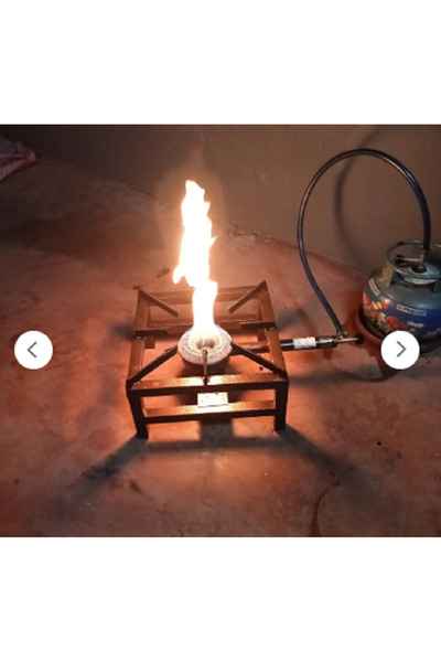 sobapark 28x28 cm Sanayi Tipi Ocak Volkan Ocak Kare Ocak Büyük Aşcı Aşçı Ateş Lokanta Ocağı