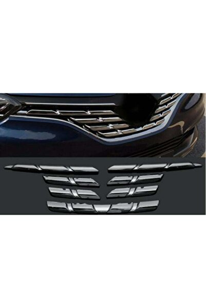 Drs Tuning Renault Kadjar Uyumlu Ön Panjur Kromu - Kadjar Panjur Krom 2015 -2019
