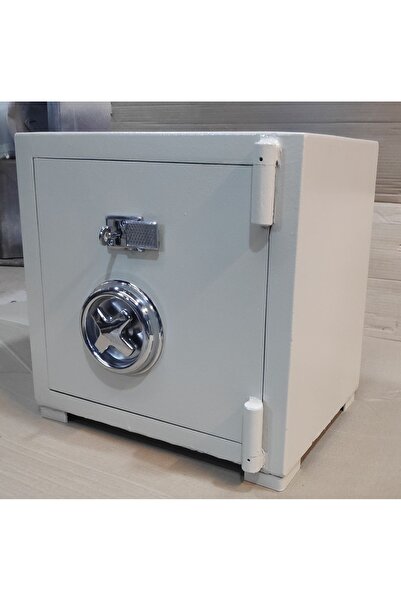 izmir çelik zırhlı kasa İzmir Çelik Zırhlı Para Kasası Krem 40 Cm 50 Kg