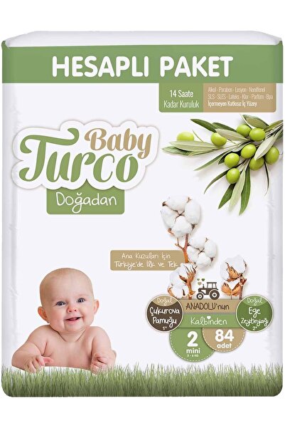 Baby Turco Doğadan Affordable Package 2 No 84 Pack