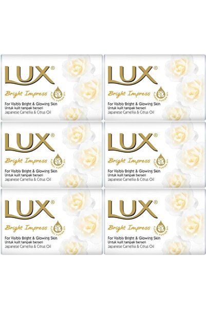 LUX Soap 80Gr Bright Impress (Impressive Shine) (Set of 6)