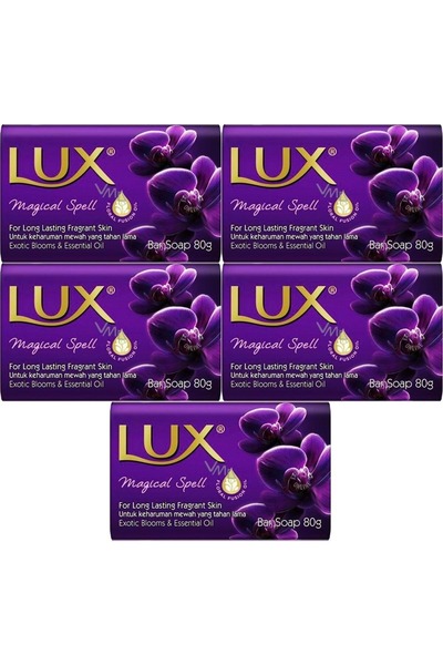 LUX Soap 80Gr Magicial Spell (Magic Talisman) (Set of 5)