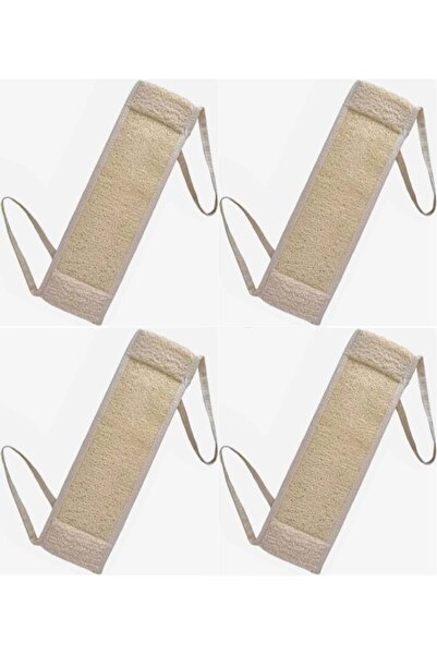 Derma Naturel حزام لوفا برباط (قرع) MS-12 (مجموعة من 4)