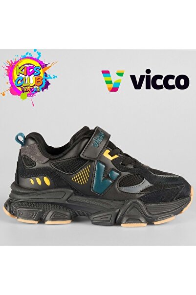 Vicco Диви ортопедични детски спортни обувки ЧЕРЕН