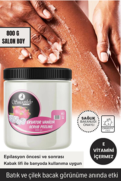 Smoothly Ekvator Vanilya Aromalı Canlandırıcı & Yumuşatıcı El Ayak Ve Vücut Bakım Peelingi 800gr