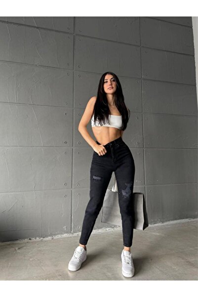 MUG collection Dámske džínsové nohavice Mom Claw