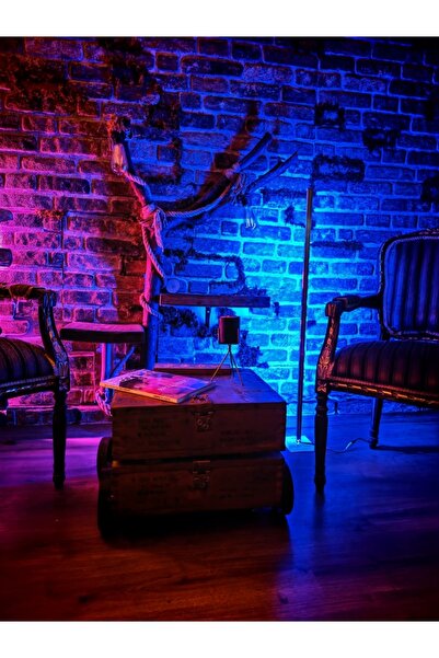 EvimLed 120 Cm LED Lambader Bluetooth Özellikli Sese ve Müziğe Duyarlı Sınırsız Renk