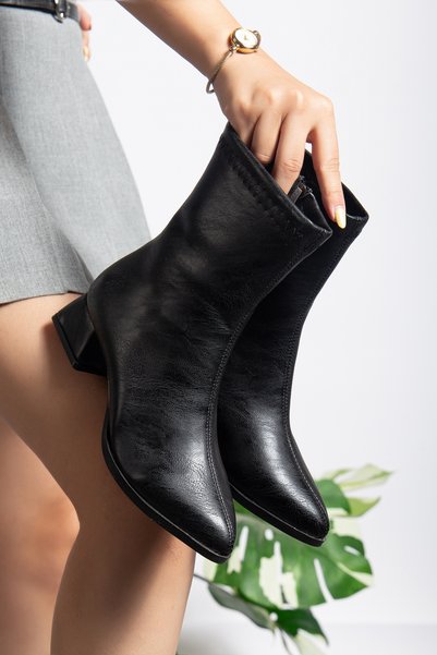 MODA MHS Sydney Women's Heel Boots Pointed Toe