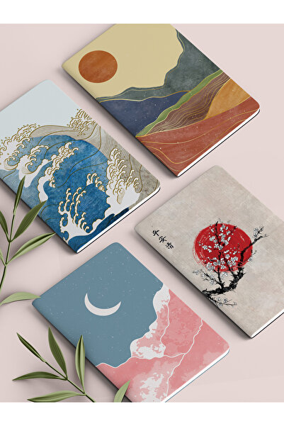 Apeirona | Limitless Art Classic Hardcover Notebook Set - 4 Pieces - Wire Bound - Large Size