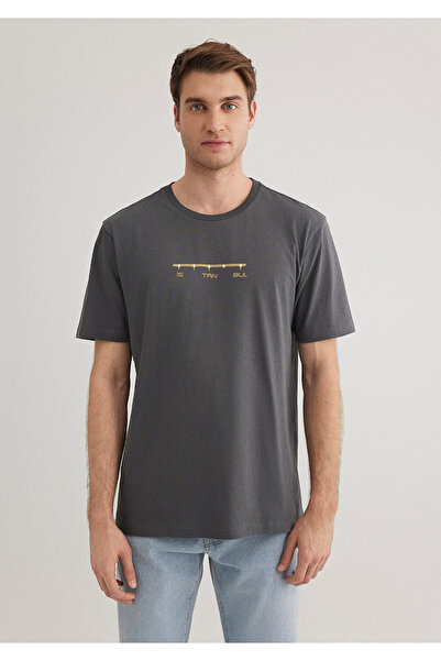 Mavi Antrasit İstanbul Tişört Regular Fit / Normal Kesim 0612452-85309
