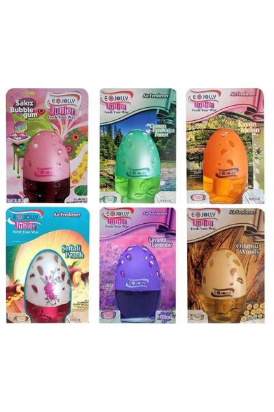 Genel Markalar Oto Ve Oda Kokusu Kavanoz Cam Şişe 6'lı Set 100 Ml