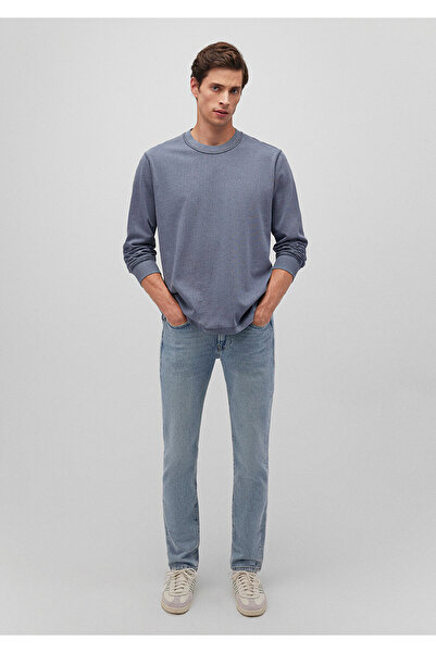 Mavi Довгорукава синя футболка Regular Fit / Нормальний крій 0612399-70871