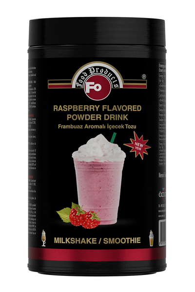 FO Frambuaz Aromalı İçecek Tozu / Milkshake 1 kg