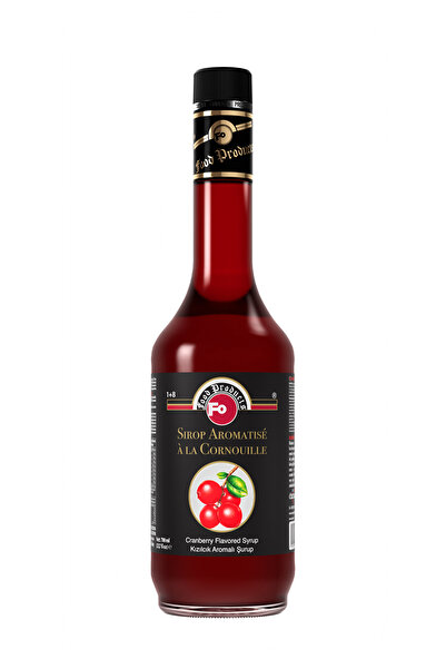 FO Kızılcık Aromalı Şurup - Şekerli 700 ml