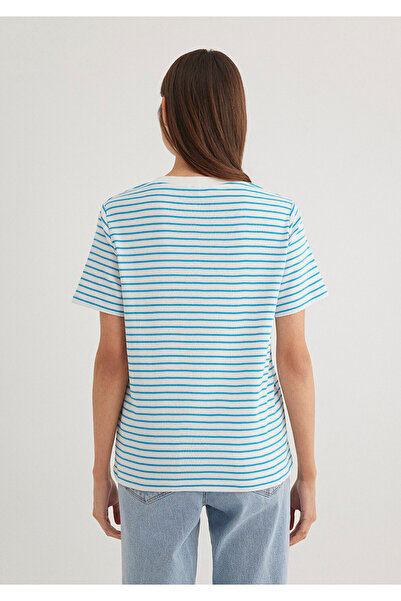 Mavi Μπλουζάκι με τυπωμένο λογότυπο Regular Fit / Regular Fit1612224-85144