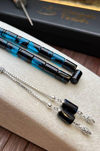 dergah tesbih تصميم سفاري - مسبحة صلاة من العنبر المضغوط بالنار