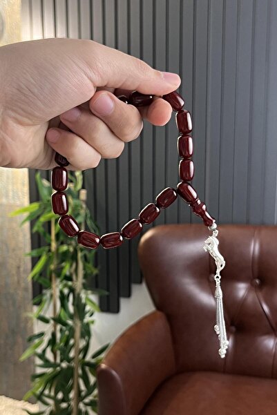 dergah tesbih Gümüş At Şahlanış Serisi Yeni Alman Sıkma Efe Tesbih