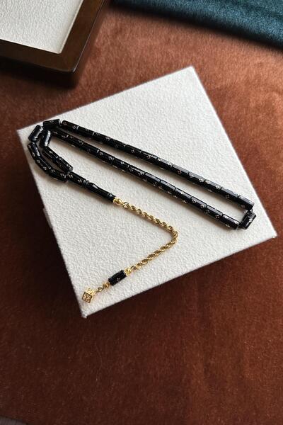 dergah tesbih Altın Tasarım Erzurum Oltu Taşı