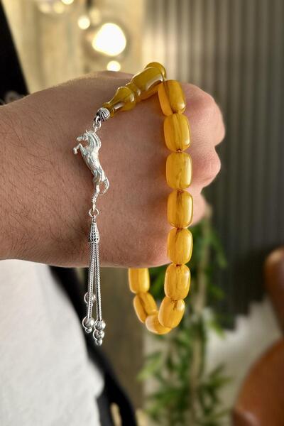 dergah tesbih Silver Horse Whinny Series Νέα γερμανική συμπίεση Efe Tasbih