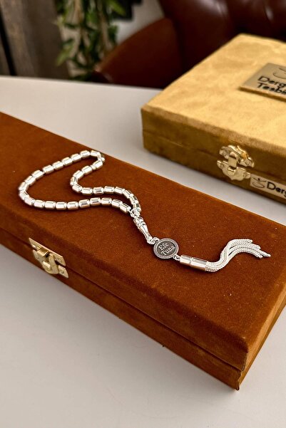 dergah tesbih Sevdiklerinize Özel İsimli Gümüş Bilek Boy Tesbih