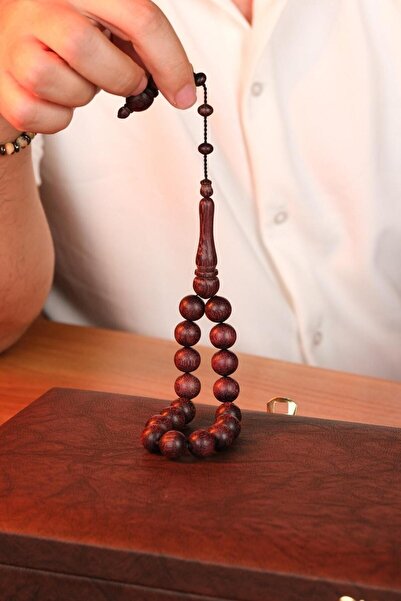 dergah tesbih Efe Mascot - Μωβ Τριαντάφυλλο Ροζάριο