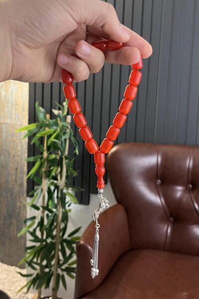 dergah tesbih Silver Horse Şahlanış Series New German Squeezing Efe Rosary