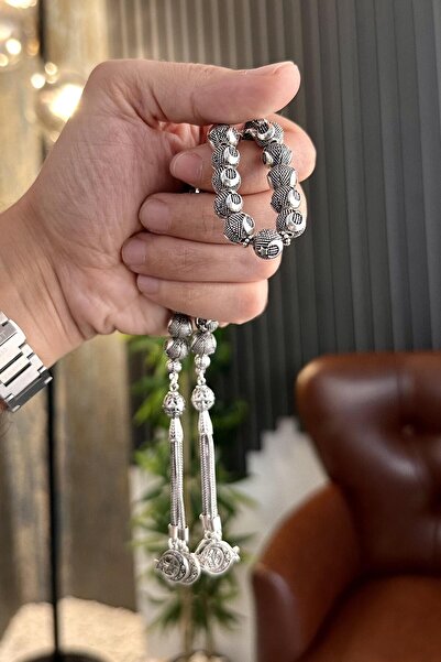 dergah tesbih Özel Tasarım Ay Yıldız 33'Lü Zaza Tesbih