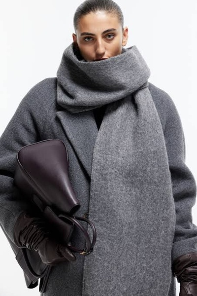 Goldmine Unisex Puffy Lightweight Atkı Antrasit