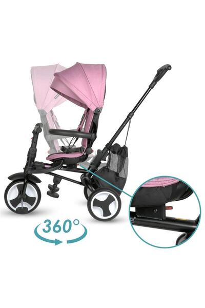 Coccolle Tricicleta ultrapliabila Spectra Plus Premium Line, Scaun reversibil, Copertina XXL, Cos ac