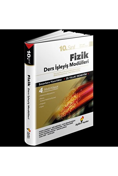 Aydın Yayınları 10. Sınıf Aydın Fizik Ders İşleyiş Modülleri