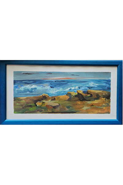 Winsor Newton Özgün Baskı - Antrasit Leopar Resmi - Linolyum